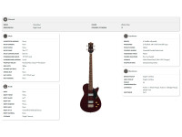 Gretsch Streamliner Jet Club Bass Single-Cut Laurel Fingerboard Walnut Stain Gretsch Streamliner Jet Club Bass Single-Cut Laurel Fingerboard Walnut Stain